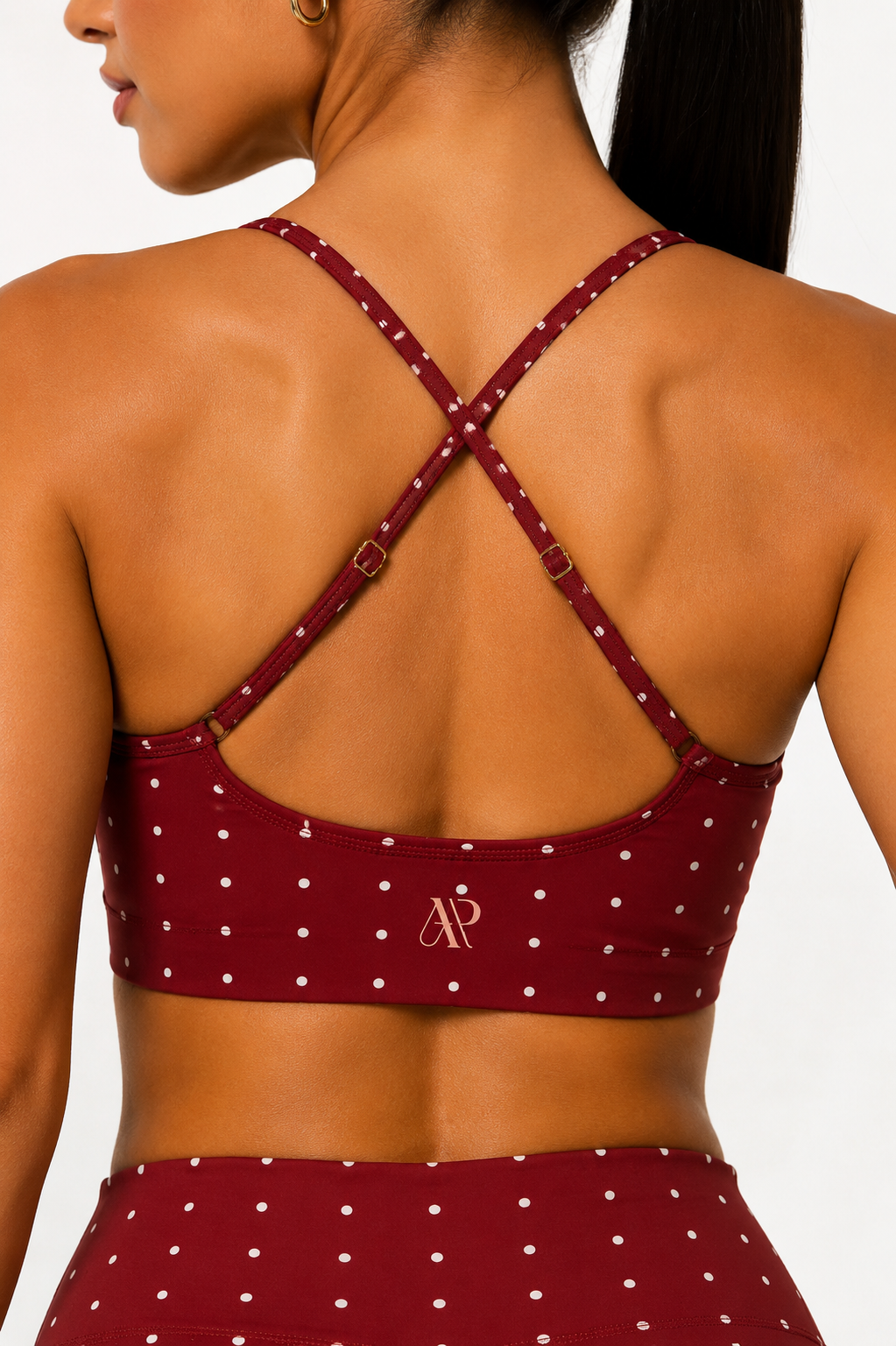 Brassière à pois