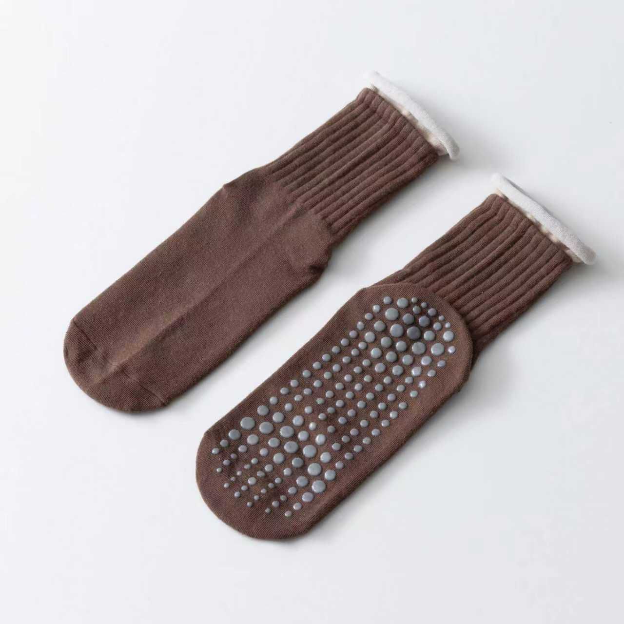 Chaussettes Marron