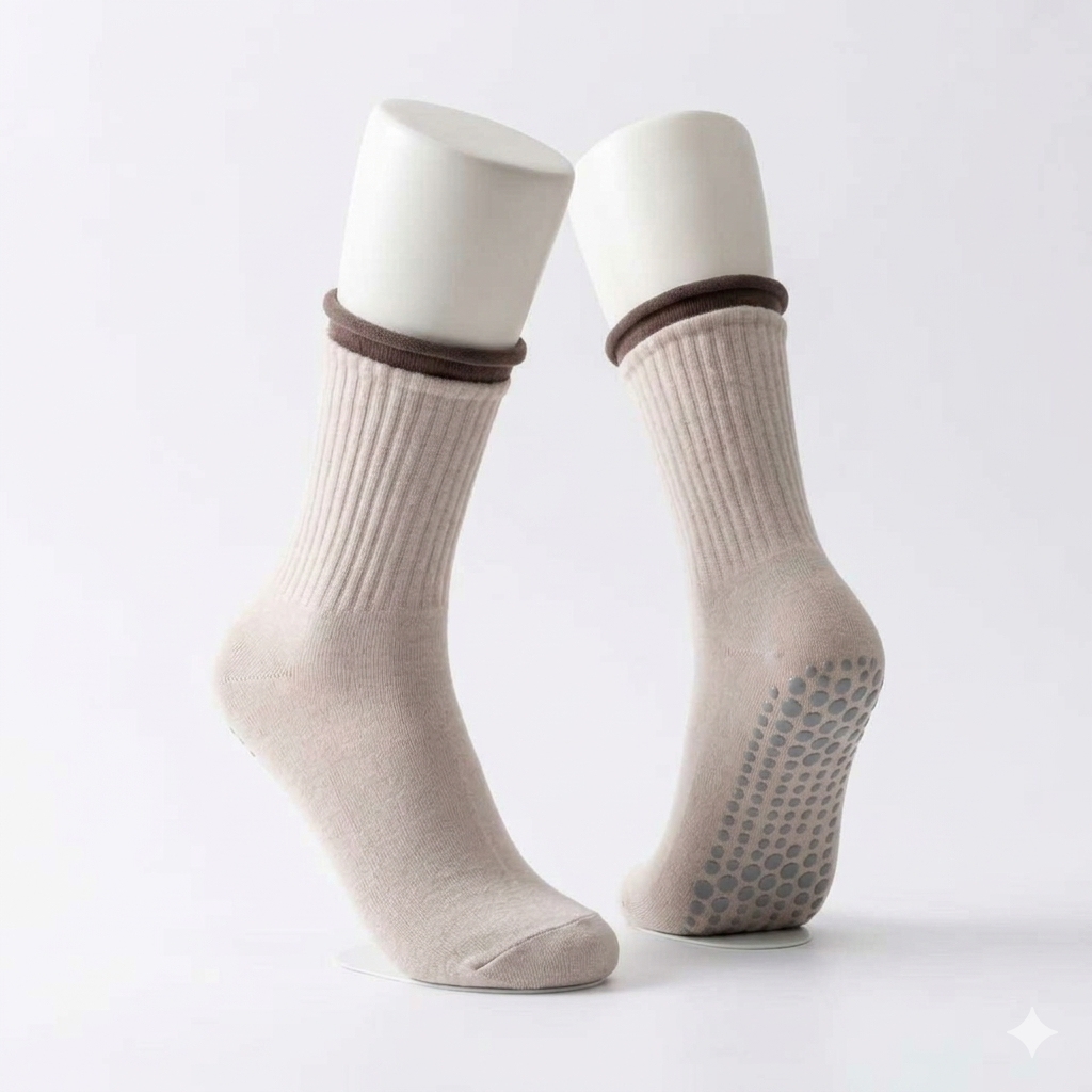Chaussettes Beige