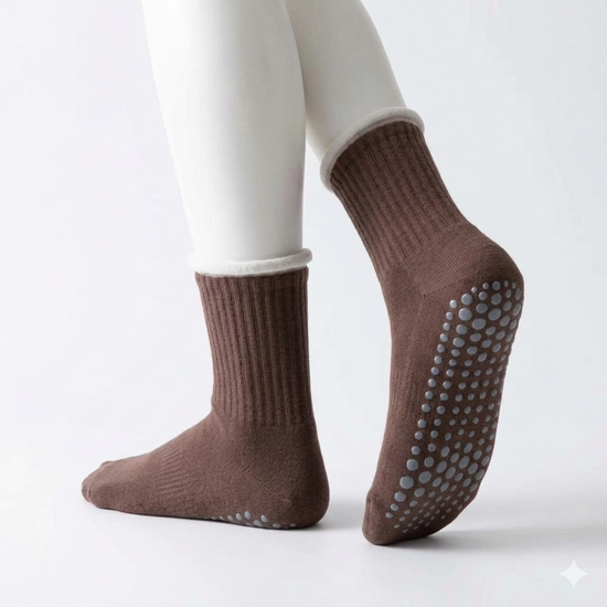Chaussettes Marron